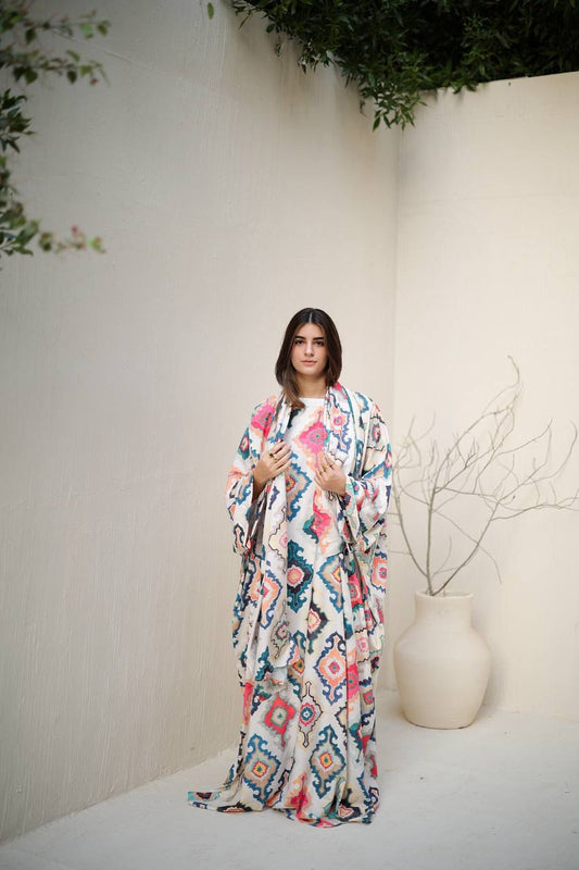 Elegant Printed Prayer & Outing Isdal