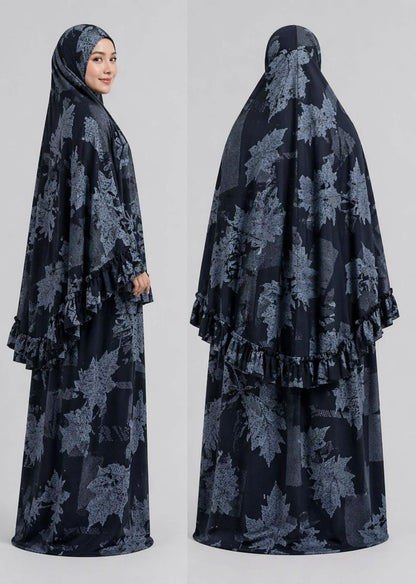 Prayer Set (Khimar + Skirt) – Cotton Viscose