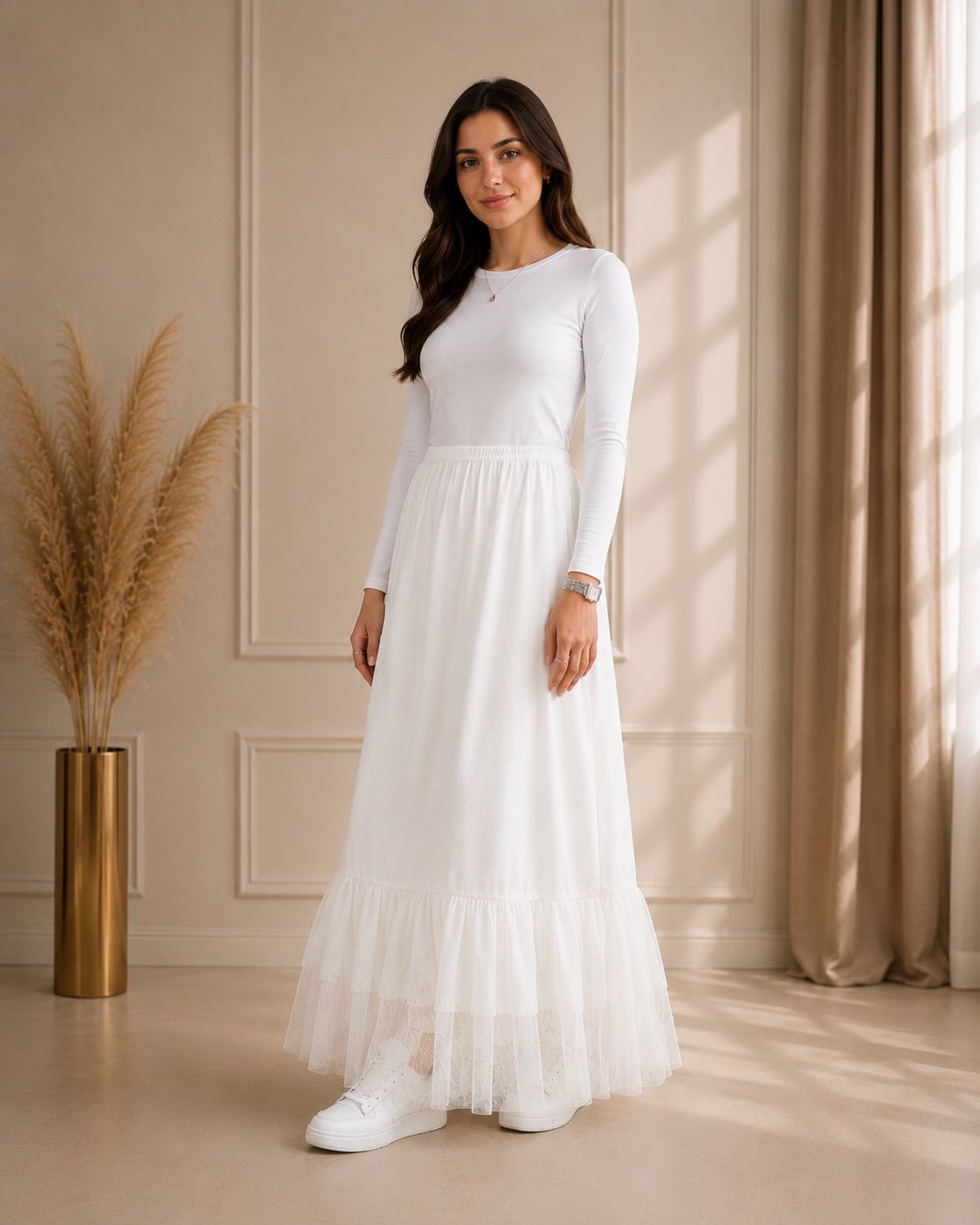 Cotton Extension Skirt